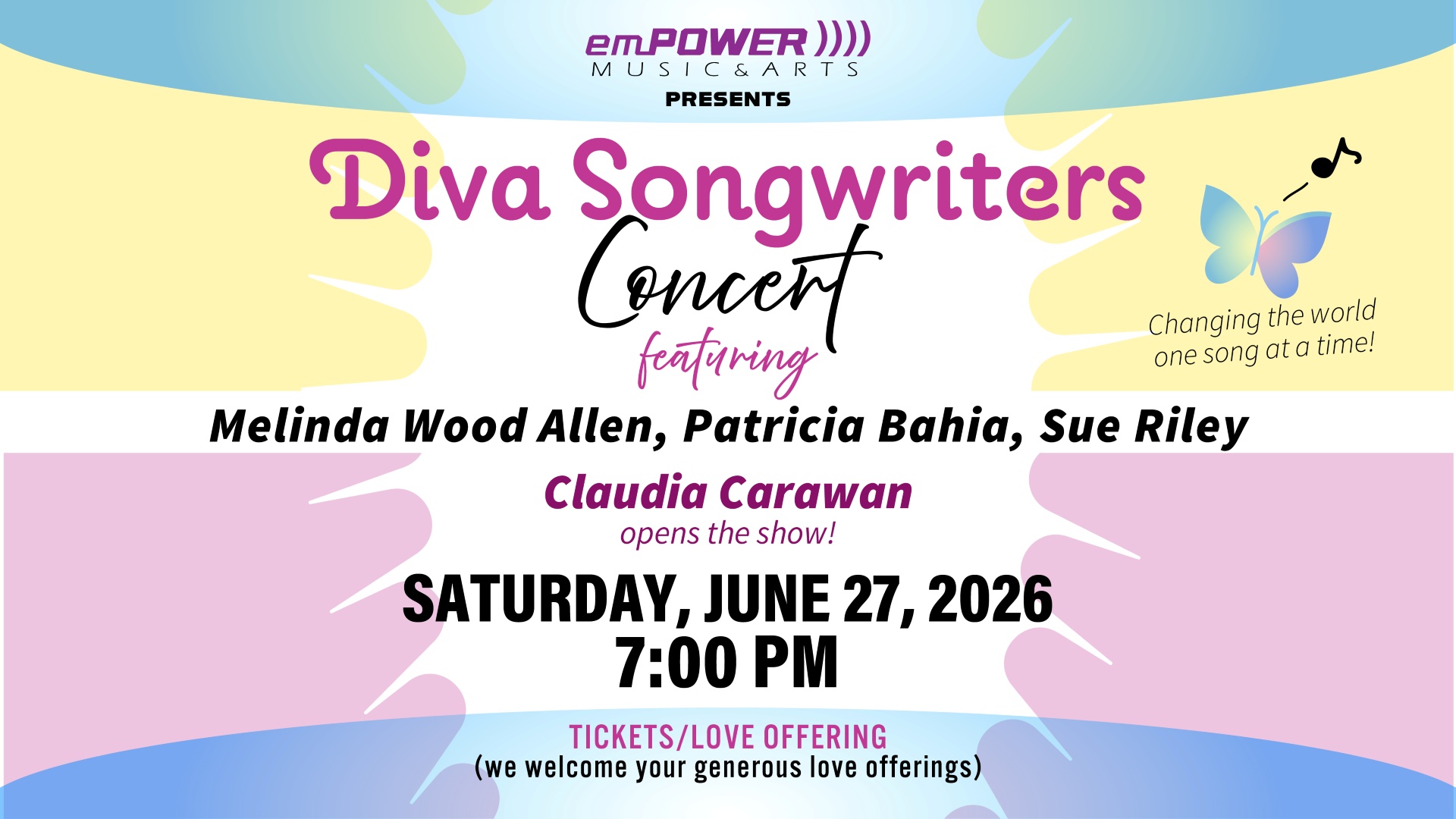 Diva Songwriters Concert presented by emPOWER